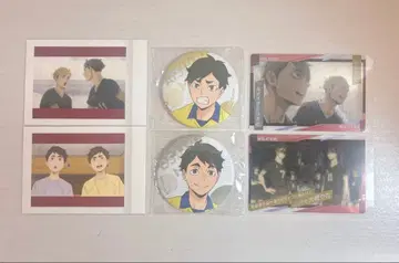 하이큐 미야 아츠무 미야 오사무 파샤코레 캔뱃지 카드