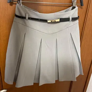 립서비스 플리츠 스커트 M