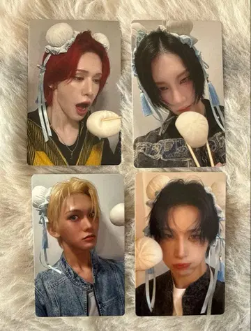 XLOV Jump up 특전 트레이딩 카드 컴프 4장 세트