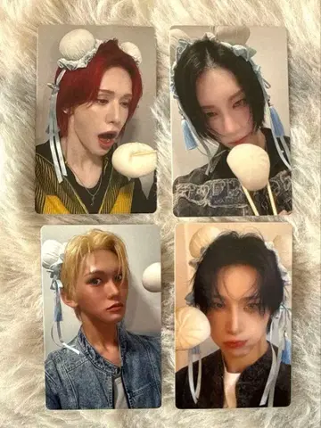 XLOV Jump up 특전 트레이딩 카드 컴프 4장 세트