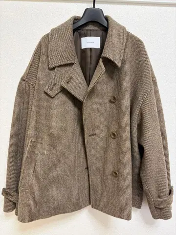 핑 체크 발라클로버 숏코트