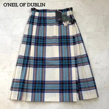 택 포함 새상품 L 사이즈 빔즈 별주 오닐 오브 더블린 플리츠 스커트