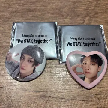 StrayKids EXHIBITION 전시회 방찬 캔뱃지 세트