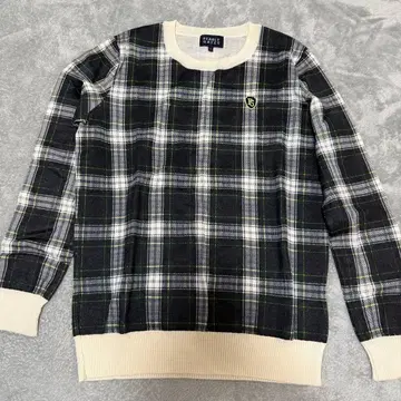 새상품급 파리게이츠 체크 니트