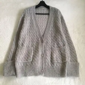 Mila Owen 밀라 오웬 V넥 모헤어 가디건 사이즈 0