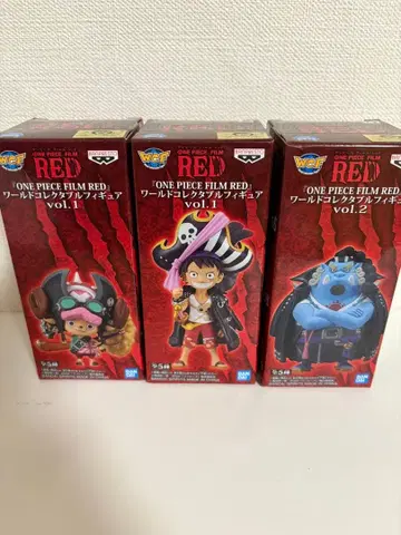 원피스 필름 레드 피규어 3체 세트