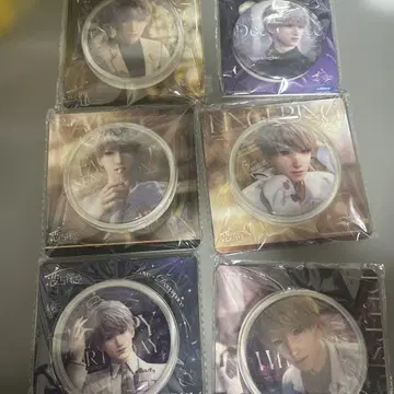 세이야 캔뱃지 6개 세트