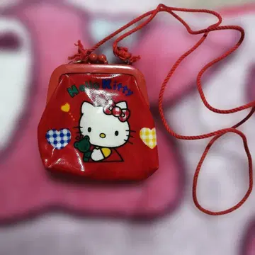 산리오 헬로키티 1994년 가마구치 지갑 새상품급