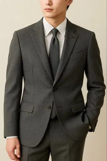 Paul Smith 다크 그레이 비즈니스 정장