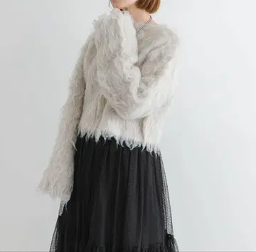 F by ROSSO 시프도그 샤기 2WAY 니트