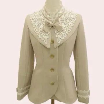 [택 포함 새상품] 이노센트 월드 브롱슈울 하프 코트 L 사이즈