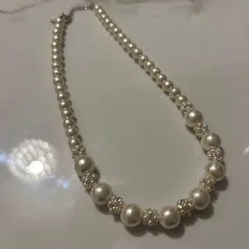펄 목걸이 엘레강트