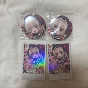 마계노 리리무 니지산지 생일 굿즈 2025 캔 배치 폴라로이드풍 카드