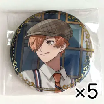 니치죠구미 페인트 신문 캔뱃지 5개