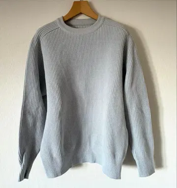 UNITED TOKYO 리브 편직 스웨터 사이즈 2