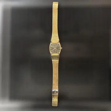 CITIZEN 골드 메쉬 밴딩 손목시계