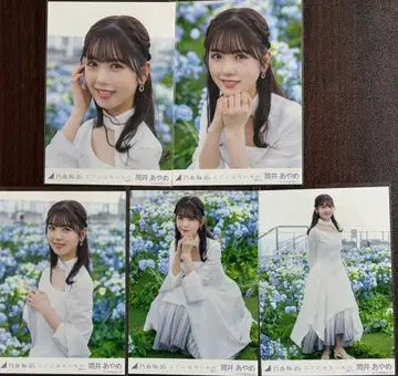 노기자카46 츠츠이 아야메 코코니와 나이모노 브로마이드 5종 컴프