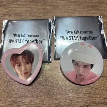StrayKids EXHIBITION 전시회 리노 캔뱃지 세트