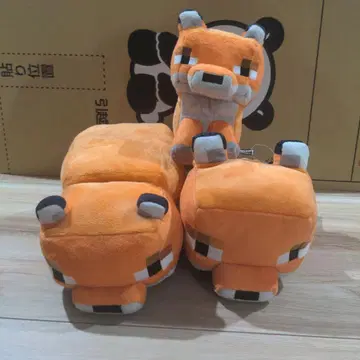 마인크래프트 여우 3종류