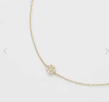 정품 [agete] K10 다이아몬드 팔찌