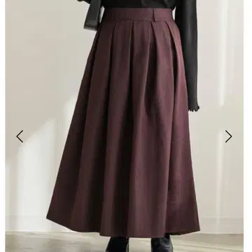 쿠레트 오리지널 턱 롱 스커트