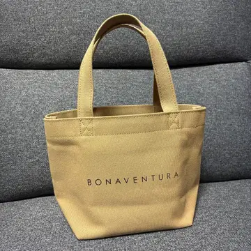 BONAVENTURA 베이지 토트백 미니