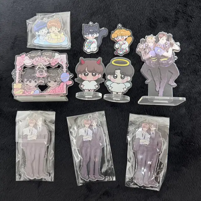 엔시티 마크 해찬 맠동 굿즈 양도 아크릴키링 스탠드