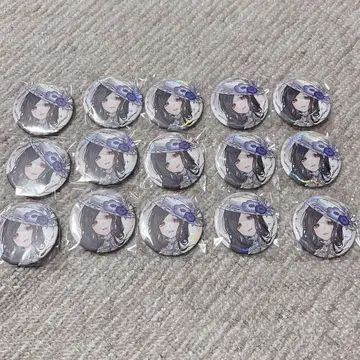 니지산지 시라유키 토모에 ART OF NIJISANJI 캔뱃지