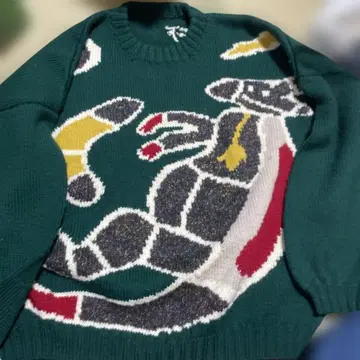 Bonzo 니트 스웨터 그린