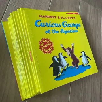 호기심 많은 조지 최신판 영어 그림책 모음 16권