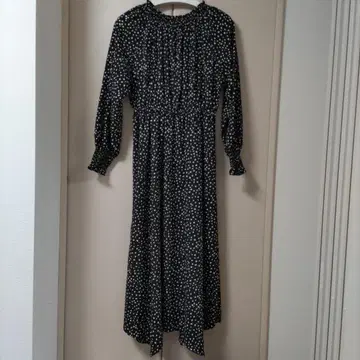 SHIPS 도트 무늬 개더 원피스 M 사이즈