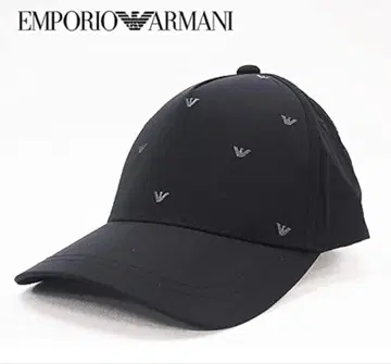 EMPORIO ARMANI 블랙 캡