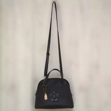 성숙 큐트 플라워 모티브 숄더백 [ MARY QUANT ]