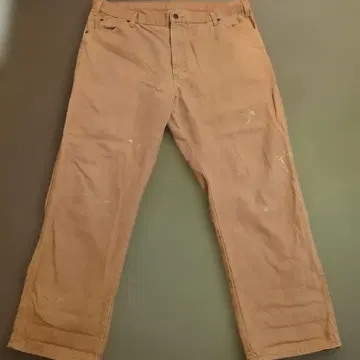 00s dickies 페인터 팬츠 덕지 40 x 32 라이트 브라운