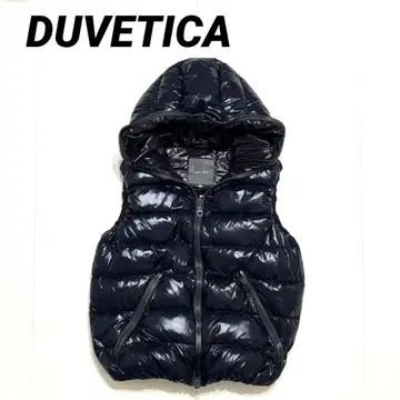 DUVETICA 다크 네이비 다운 베스트 48