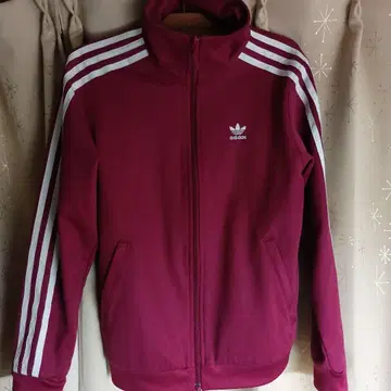 adidas 트랙 자켓 버건디