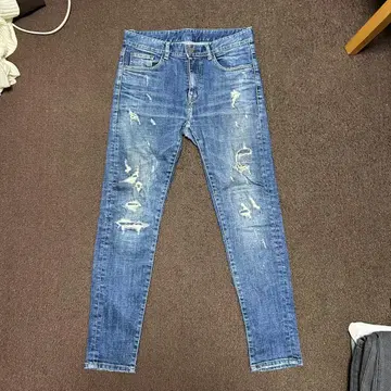 레트로 엔진 데미지 진 M 사이즈