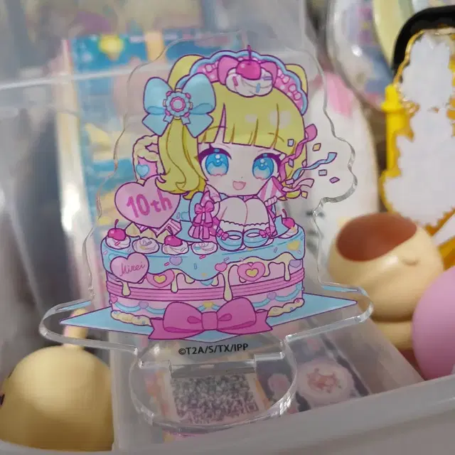 프리파라 미레이 10주년 미니 아크릴 스탠드