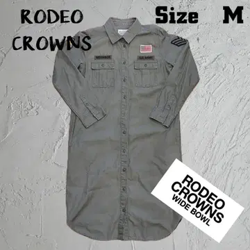 [재판매 없음 레어] RODEO CROWNS 밀리터리 자켓 셔츠