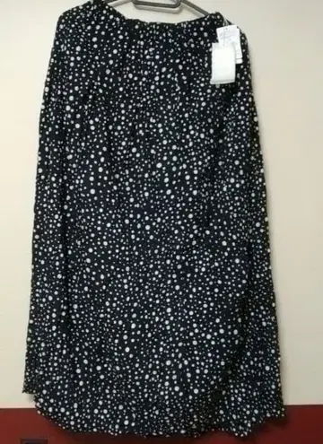 택 포함 새상품 ista-ire 도트 롱 스커트