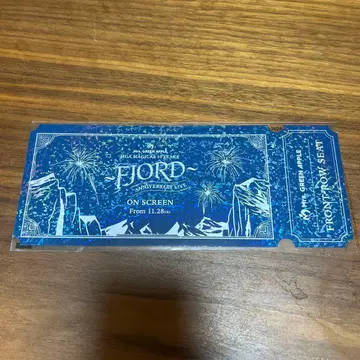 Mrs.Green Apple FJORD ANNIVERSARY 입장자 특전