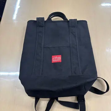 맨해튼 포티지 2WAY 백팩 토트 백팩 블랙