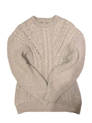 ORR 케이블 짜임 니트 스웨터