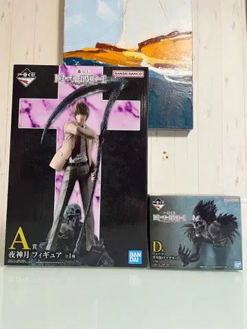 제일복권 데스노트 A상 야가미 라이토 D상 류크 피규어