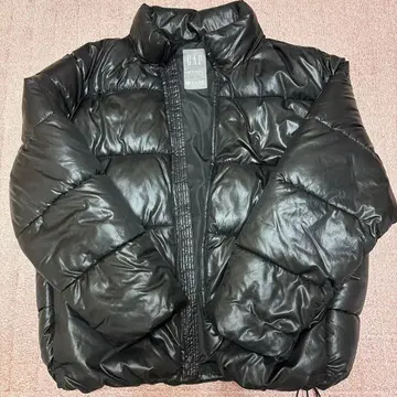 GAP 블랙 다운 자켓 L