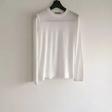 Theory luxe 띠어리 럭스 긴팔 티셔츠 화이트 40