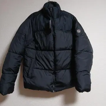 블랙 다운 자켓 L 사이즈