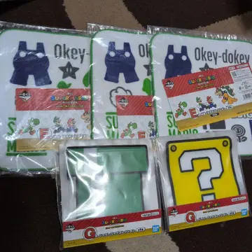 슈퍼 마리오 타월 4개 세트