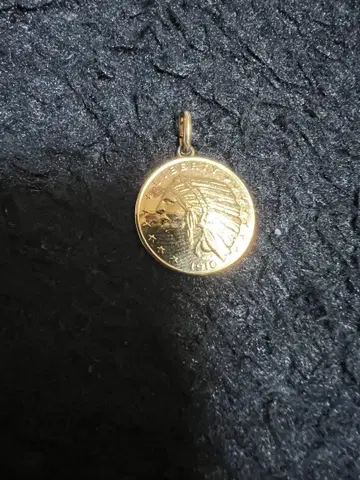 인디언 헤드 코인 펜던트 1910년