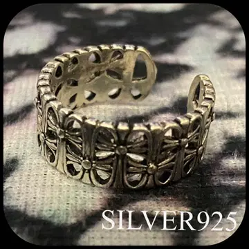 실버 925 빈티지 반지 심플 디자인